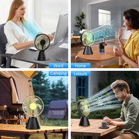 A Desktop Fan That Can Swing Automatically, Portable Fan, 1800mAh/USB Rechargeable Battery, Suitable for Home, Office, Dormitory, Outdoor And Travel Lightweight Portable Cooling Birthday/summer, Office Cooling, Desk Fan, Slee - Buy online at  Vibe In Cart.