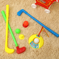 Educational Kids Golf Toy Set with Clubs for 2-4 Year Olds