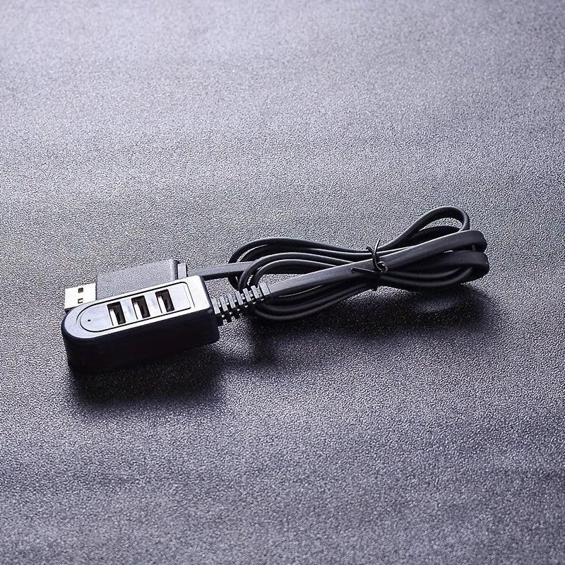 [3-in-1 USB-C Hub with Fan] 3-in-1 USB Multi-Port USB-C Hub with Highspeed Charging & Compact Design | Data Transfer, Charger, Adapter, Reader & Small Fan | Versatile Connectivity for Night Lights, USB Devices, Power Strip, C - Buy online at  Vibe In Cart.