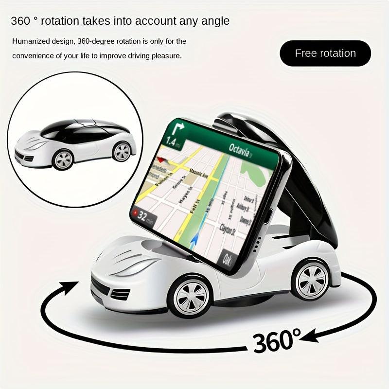 [Foldable Car Phone Holder] 360° Rotating Universal Phone Holder | Foldable Car Dashboard Phone Holder | Car Model Phone Holder Car Accessories - Buy online at  Vibe In Cart.