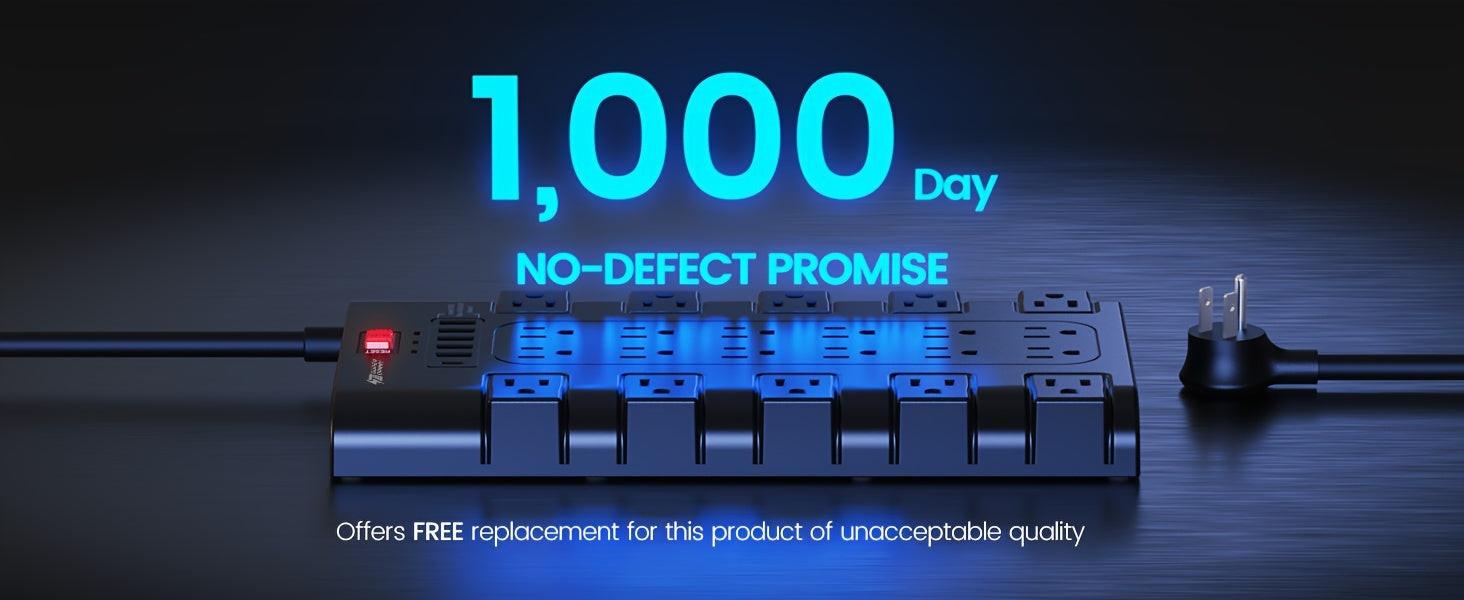 28-in-1 Surge Protector Power Strip with 22 Spacious AC Outlets(1875W/15A), 5/4 USB-A, 1/2 Type-C Ports, Control Switch, Overload Protection, Flat Plug Wall Mount, Space-Saving Extension Cord, Desk USB Charging Station for Ho - Buy online at  Vibe In Cart.