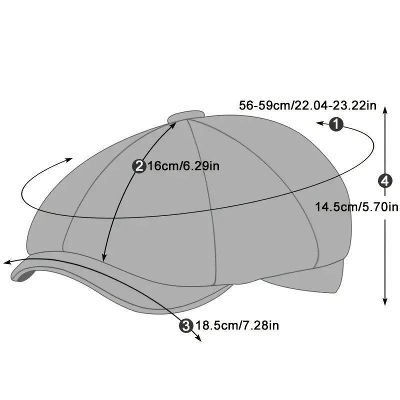 2-Pcs Set: One Hat and One Necklace, Men's Antler Beanie, New Youth Newsboy Cap, Windproof Warm Winter Hat, Christmas Party Accessory - Buy online at  Vibe In Cart.