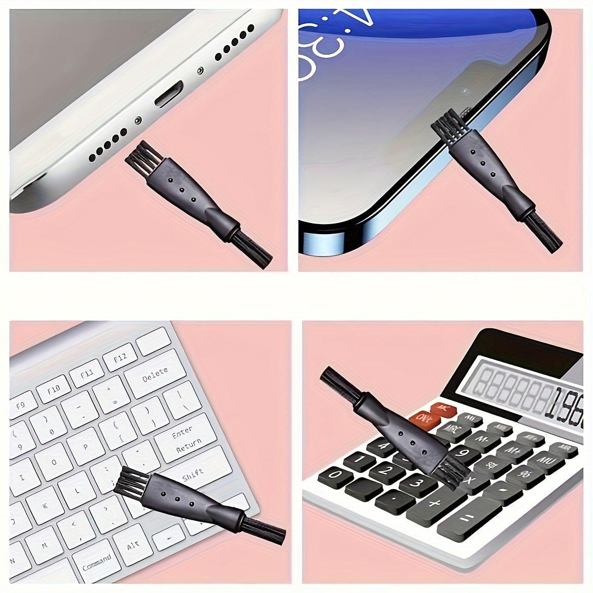 iPhone/Type-C Phone Cleaning Maintenance Kit with Dust Plugs, Speaker Protectors, Tweezers, and Keyboard Cleaning Brush - No Battery Required - Buy online at  Vibe In Cart.