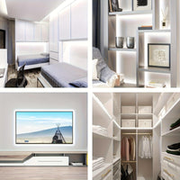 USB LED Lights, White LED Light Strips, TV Backlight USB LED Lights, Powered by USB, 5V, USB Lighting Fixtures, Computer Accessories, Online Switch LED Light Strips, Indoor Bedroom Home Decor for Living Rooms, Halloween, Chri - Buy online at  Vibe In Cart.