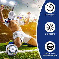 World Football Soccer Balls Official Size5 Machine Sewing PVC  Seamless Wearproof Anti-slip Outdoor Match Game Football Training - Buy online at  Vibe In Cart.