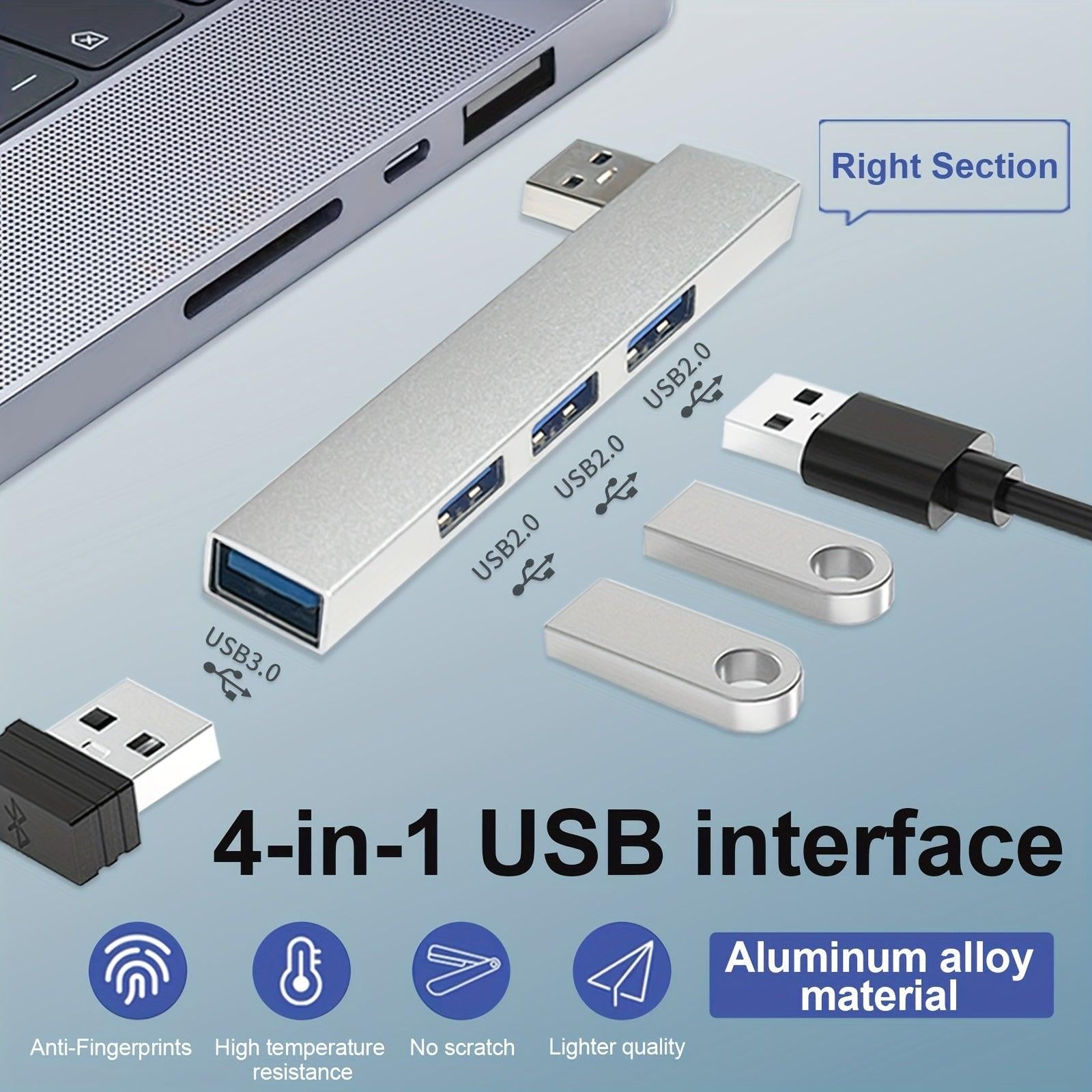 USB 3.0 Expansion Dock with USB Power for Tablets