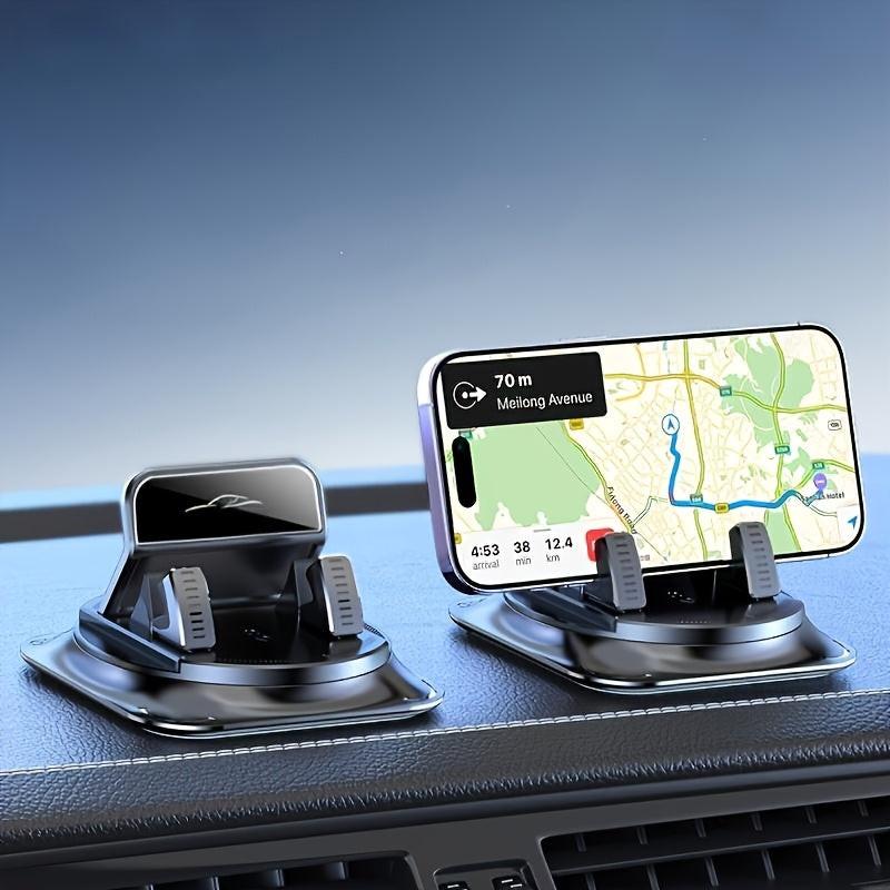 360° Rotatable Car Phone Holder, ABS Material with Silicone Non-Slip Pad, Suitable for Dashboard, Ideal for Cars, Office and Home Use - Buy online at  Vibe In Cart.