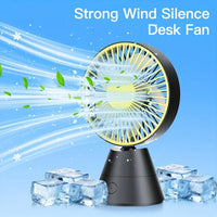 A Desktop Fan That Can Swing Automatically, Portable Fan, 1800mAh/USB Rechargeable Battery, Suitable for Home, Office, Dormitory, Outdoor And Travel Lightweight Portable Cooling Birthday/summer, Office Cooling, Desk Fan, Slee - Buy online at  Vibe In Cart.