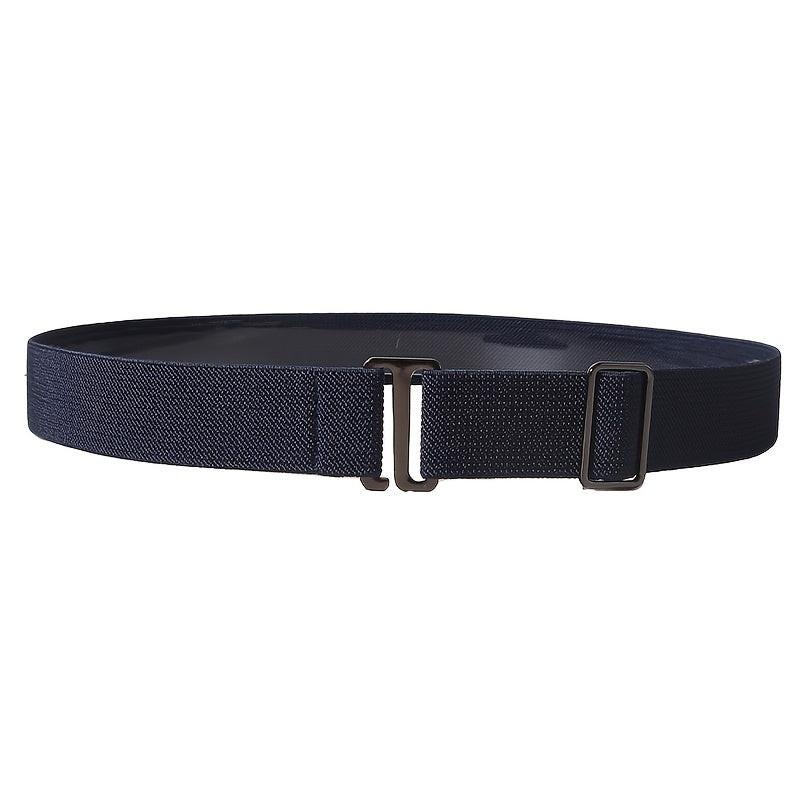 2D Flat, 1pc Women No Show Stretch Belt Invisible Elastic Web Strap Belt with Flat Buckle for Jeans Pants Dresses - Buy online at  Vibe In Cart.