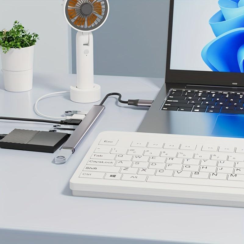 7-Port USB 3.0 Hub Compatible for MacBook/PC/Laptop - USB- 7-Device External Expansion Board with USB 3.0 (5Gbps Speed) & USB 2.0 Ports, Plug & Play, Aluminum Alloy Housing - Compatible for Mac Pro, Mac Mini, iMac, Surface Pr - Buy online at  Vibe In Cart.