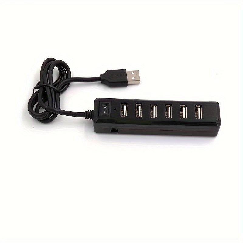 USB 2.0 Extension Adapter, Switch-Controlled 7-Port, 5V Operating Voltage, Compatible with Tablets and USB-Powered Devices - Buy online at  Vibe In Cart.