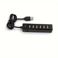 USB 2.0 Extension Adapter, Switch-Controlled 7-Port, 5V Operating Voltage, Compatible with Tablets and USB-Powered Devices - Buy online at  Vibe In Cart.