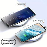 15W Wireless Charging Pad - Fast Charge Station for iPhone 16/15/14/13/12/11/XS,  S24/S23/S22 & Type-C Devices | USB-C 3.0 Connector, 36V Max Voltage No Battery Needed Easy Setup QuickCharge Technology Stylish Design - Buy online at  Vibe In Cart.