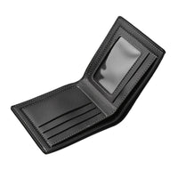 Fashion Men'S Soft Faux Leather Wallet Casual Short Youth Purse Christmas Gift - Buy online at  Vibe In Cart.