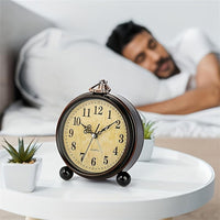 1pc 5-inch Clear Digital Alarm Clock | Retro and Simple Design, Silent Timekeeping, Wall-Mounted with Top Hook, AA Battery Powered, Ideal for Bedside, Students, Elderly, Living Room, Bedroom, Bedside Table, Home Decoration, B - Buy online at  Vibe In Cart.