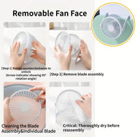 5-inch USB desktop fan, portable mini plug-in home gift small fan, very suitable for bedroom, office, kitchen, camping, etc - Buy online at  Vibe In Cart.
