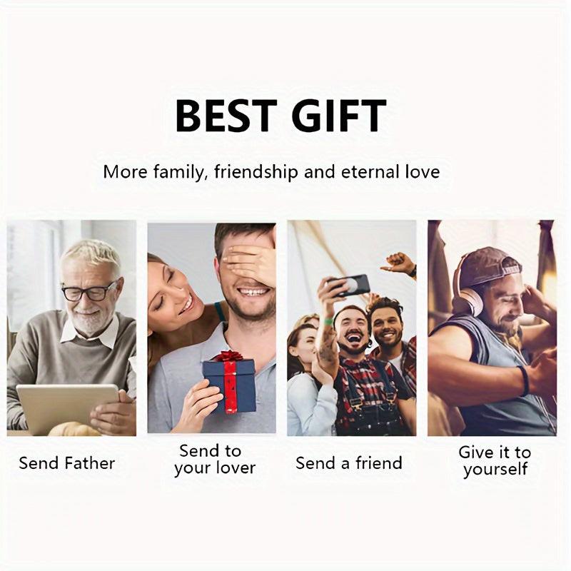 [Christmas Anniversary Birthday] Men's PU Leather Wallet - Large Capacity, Multiple Card Slots | Fits ID Cards, Credit Cards & Cash – Perfect Gift for Christmas, Anniversary, Birthday Valentine’s, Men’s Bifold Billfold - Buy online at  Vibe In Cart.