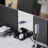 28-in-1 Surge Protector Power Strip with 22 Spacious AC Outlets(1875W/15A), 5/4 USB-A, 1/2 Type-C Ports, Control Switch, Overload Protection, Flat Plug Wall Mount, Space-Saving Extension Cord, Desk USB Charging Station for Ho - Buy online at  Vibe In Cart.