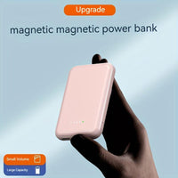 Ultra-Thin Magnetic Power Bank, 12900mAh Wireless Portable Charger, Wired 20W Fast Charging Battery Pack, Compatible with Magsafe, for iPhone 17/16/15/14/13/12 Series for SamSung for Android, Comes with USB C Charging Cable - Buy online at  Vibe In Cart.