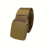 Allergy-Friendly Belts for Men & Women - Versatile Sports & Casual Wear Belts with Metal Buckles, Olive Green, Navy Blue, Black, and More Colors Available, Outdoor Cloth Belts | Adjustable Buckle Belt | Durable Material, Belt - Buy online at  Vibe In Cart.