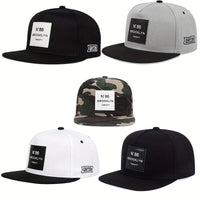 Brooklyn Label Patch Snapback Hat Hip Hop Baseball Cap Trendy Unisex Lightweight Breathable Golf Dad Hats For Women & Men - Buy online at  Vibe In Cart.