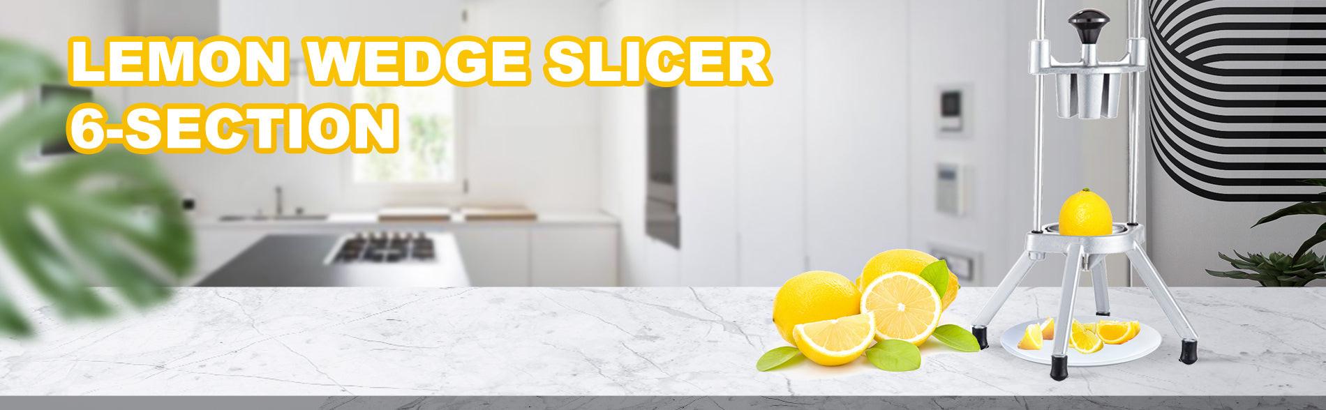 SucceBuy 4/6/8-Section Lemon Wedge Slicer Chopper Commercial Limes Wedger Fruit Vegetable Cutter Home Kitchen Appliance Gadgets - Buy online at  Vibe In Cart.