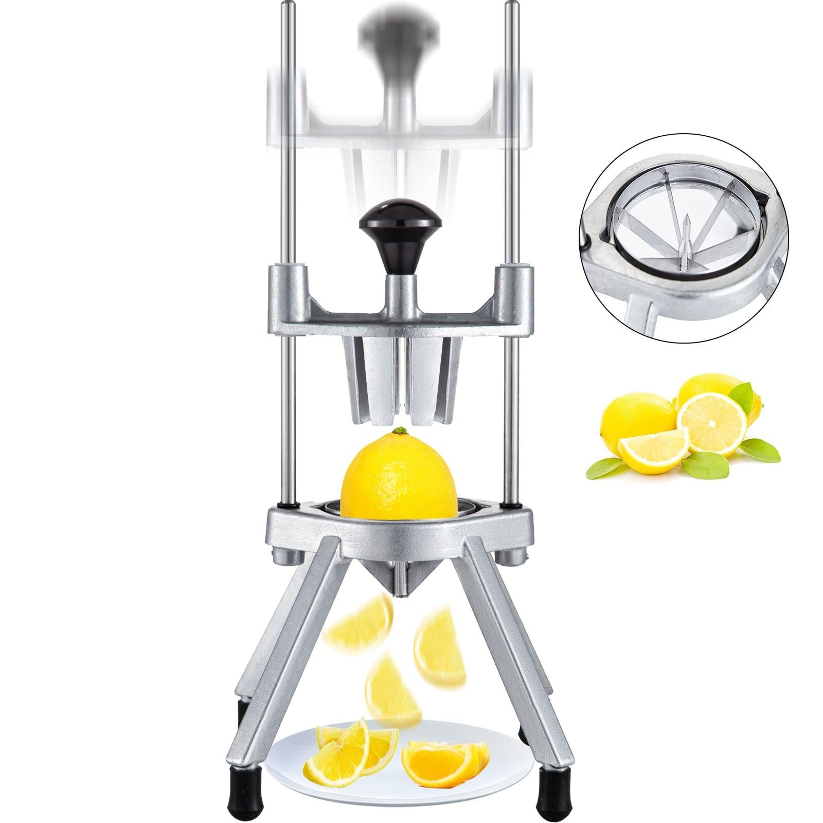 SucceBuy 4/6/8-Section Lemon Wedge Slicer Chopper Commercial Limes Wedger Fruit Vegetable Cutter Home Kitchen Appliance Gadgets - Buy online at  Vibe In Cart.
