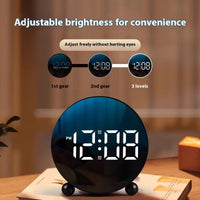 New student creative alarm clock fashion simple office electronic clock LED LCD clock home bedside clock temperature clock plastic clock - Buy online at  Vibe In Cart.