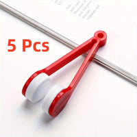 5pcs Glasses & Screen Cleaning Kit with Reusable Microfiber Cloth & Brush - Portable for Eyeglasses, Fashion Glasses, Phone,, Computer Screens - Scratch-Free Multi-Surface Wipes Suitable for Glasses, Smartphones, Laptops - Buy online at  Vibe In Cart.