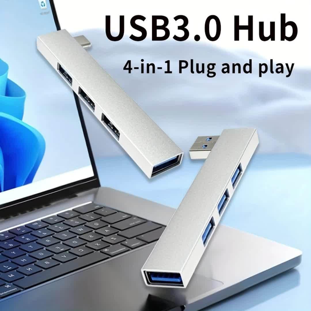 MAGIC BLOCK Compact USB Hub, Fast Charging USB-Powered Expansion Dock with Side Plug, Compatible with PC, Tablet, Smartphone, Flash Drives, Keyboards, Mice, Space-Saving Design for Home/Office, Compact Travel Accessories, 5 S - Buy online at  Vibe In Cart.