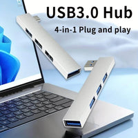 MAGIC BLOCK Compact USB Hub, Fast Charging USB-Powered Expansion Dock with Side Plug, Compatible with PC, Tablet, Smartphone, Flash Drives, Keyboards, Mice, Space-Saving Design for Home/Office, Compact Travel Accessories, 5 S - Buy online at  Vibe In Cart.