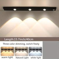 Human Body Sensing Light, Motion Sensor Light, Strip Light, Night Light, USB Rechargeable, Dimmable, Three-Color LED Light, Magnetic, Wireless, Suitable for Kitchen, Wardrobe, Cabinet, Shoe Cabinet, Bedroom, And Cat Eye Small - Buy online at  Vibe In Cart.