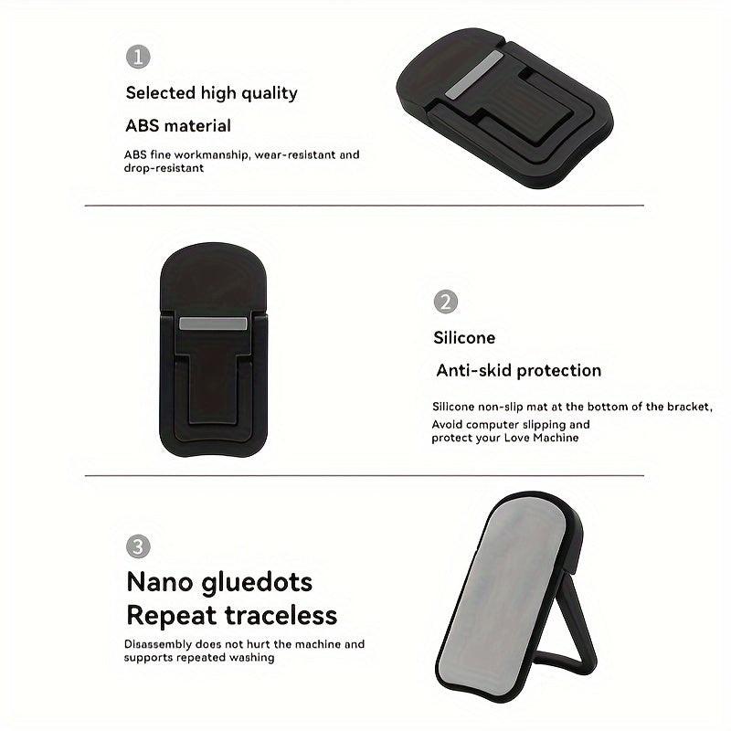 Adjustable Laptop Stand with Heat Sink Cooling System & Base - Portable Height Desk Elevator, Invisible Storage Compatible for Office, Bedside, Travel - Space-Saving Computer Stand for warming issues & Posture - Buy online at  Vibe In Cart.