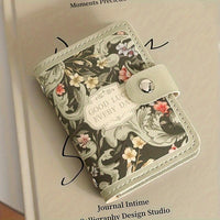 Women's Floral Credit Card Holder Wallet - Multi-Slot Organizer with Snap Closure, Compact ID & License Card Holder, Casual Chic Design for Everyday Use, Wallet Card Holder, Elegant Accessory, Durable Organizer - Buy online at  Vibe In Cart.