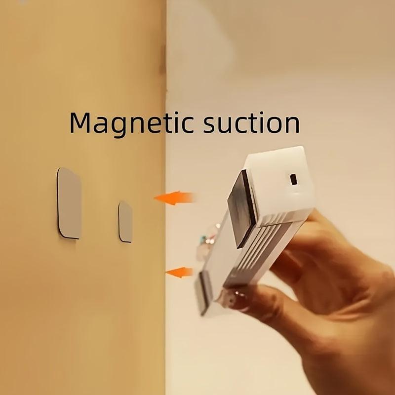 [Motion Sensor LED Light] 1pc White & Warm White Motion Sensor LED Light - Magnetic USB Rechargeable, 3.94"-19.69" Range, Battery/USB Powered, No Drill Required for RV, Kitchen, Wardrobe, Bedroom, Under Cabinet & Night Light - Buy online at  Vibe In Cart.