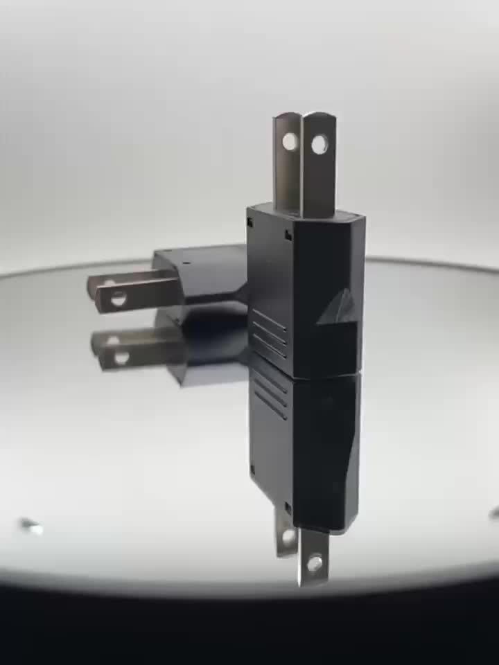 US Plug Adapter, European to USA Travel Plug Adapter, EU to US Plug Converter, Travel from Europe to USA Outlet, Power Travel Adapters European to American, Canada, Mexico, Japan - Buy online at  Vibe In Cart.