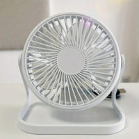 5-inch USB desktop fan, portable mini plug-in home gift small fan, very suitable for bedroom, office, kitchen, camping, etc - Buy online at  Vibe In Cart.