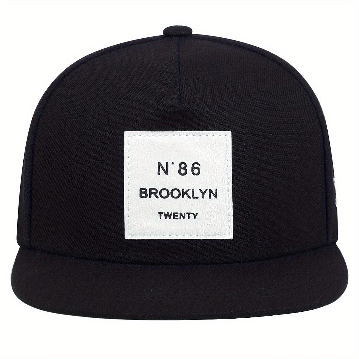 Brooklyn Label Patch Snapback Hat Hip Hop Baseball Cap Trendy Unisex Lightweight Breathable Golf Dad Hats For Women & Men - Buy online at  Vibe In Cart.
