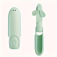 Compact And Portable Mini Fan That Folds, Featuring a High-Capacity, Extended Usage Time, Powerful Airflow, And Multifunctional Capabilities Including an Emergency Power Bank And Flashlight. Ideal for Outdoor Activities, Camp - Buy online at  Vibe In Cart.