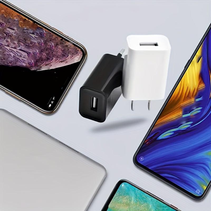1-Pack USB Wall Charger Block 5V1A | Portable Travel Power Adapter Plug for iPhone/iPad/Samsung/HTC/LG/Nokia, Lightweight, Travel-Friendly, Operates on 110V/220V - Buy online at  Vibe In Cart.