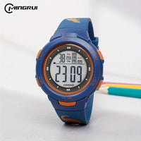 Kids Digital Sports Watch with 30m Water Resistance, Glow, White