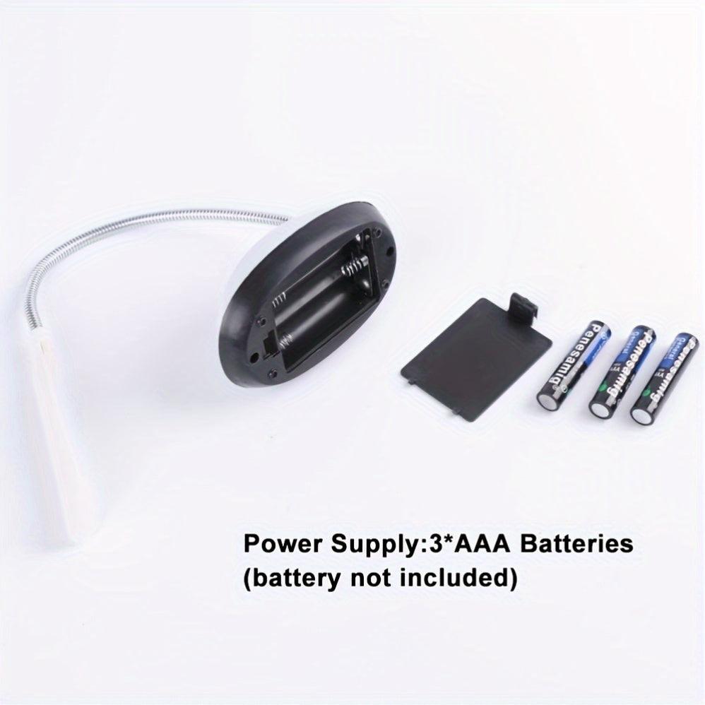 1pc LED Desk Lamp with Adjustable Arm & Gooseneck - USB-Powered (Battery Not Included) - Ergonomic Design, Dimmable Brightness Control, 360° Rotating, For Home Office, Bedroom, Study, Led Desk Lamp, Bedroom Lighting, Modern - Buy online at  Vibe In Cart.