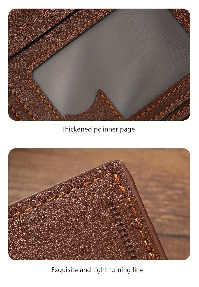 Large Capacity Multi-Card Horizontal Business Wallet for Men - Soft, Spacious, and Stylish Design - Ideal for Daily Use and Travel - Buy online at  Vibe In Cart.