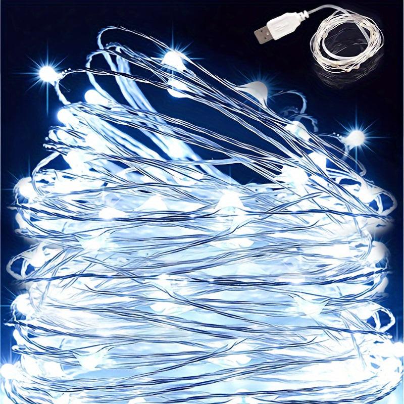 1pc LED Mini Lights, for Wedding Dormitory, Bedroom, Party, Holiday, Hanging Tapestry, Christmas, New Year, Halloween, Wedding Decoration String Lights, Birthday Decoration String Lights - Buy online at  Vibe In Cart.