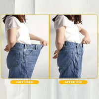 A Pair of Women'S White Floral Metal Fashion Decorative Waist Buttons, Adjustable And Removable, Perfect for Summer to Prevent Wardrobe Malfunctions, Suitable for Casual Wear And Gift Giving. - Buy online at  Vibe In Cart.