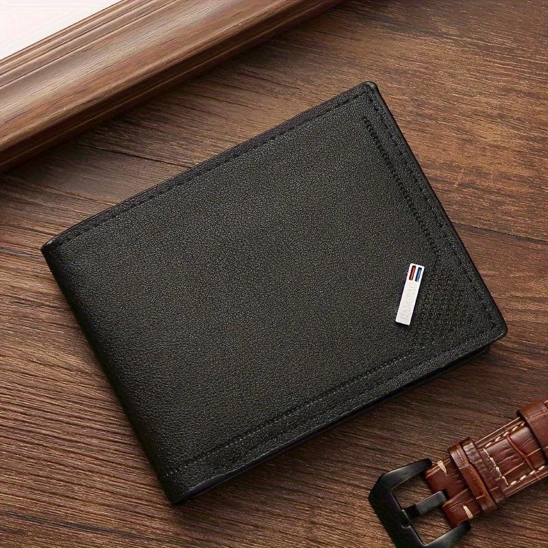 Large Capacity Multi-Card Horizontal Business Wallet for Men - Soft, Spacious, and Stylish Design - Ideal for Daily Use and Travel - Buy online at  Vibe In Cart.