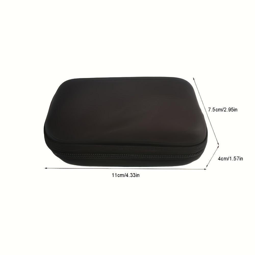 1pc Multifunctional Faux Leather Tech Accessory Organizer with Mesh Pocket, Portable Durable Travel Case for Multiple Devices Charging Cables and Earphones, Coin and Jewelry Box - No Battery - Buy online at  Vibe In Cart.