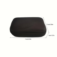 1pc Multifunctional Faux Leather Tech Accessory Organizer with Mesh Pocket, Portable Durable Travel Case for Multiple Devices Charging Cables and Earphones, Coin and Jewelry Box - No Battery - Buy online at  Vibe In Cart.