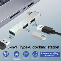 USB 3.0 Expansion Dock with USB Power for Tablets