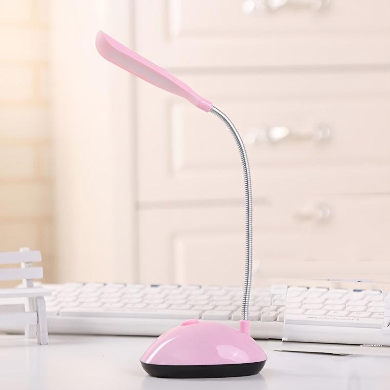 1pc LED Desk Lamp with Adjustable Arm & Gooseneck - USB-Powered (Battery Not Included) - Ergonomic Design, Dimmable Brightness Control, 360° Rotating, For Home Office, Bedroom, Study, Led Desk Lamp, Bedroom Lighting, Modern - Buy online at  Vibe In Cart.